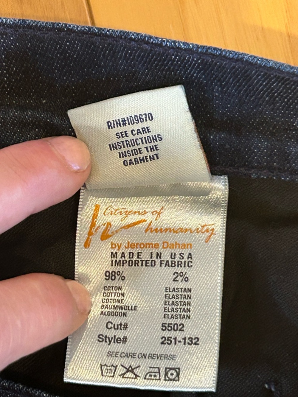 Citizens Of Humanity Hutton #251 High Rise Wide Leg Women’s Jeans - Picture 15 of 17